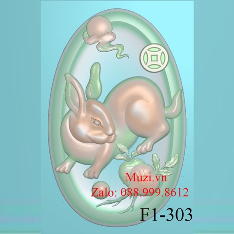 MẪU CNC CON THỎ (F1-303)