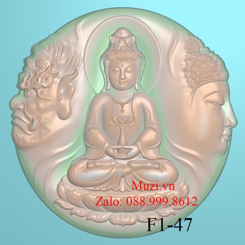 MẪU CNC PHẬT QUAN ÂM (F1-47)