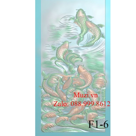 MẪU CNC CÁ CHÉP HÓA RỒNG (F1-6)