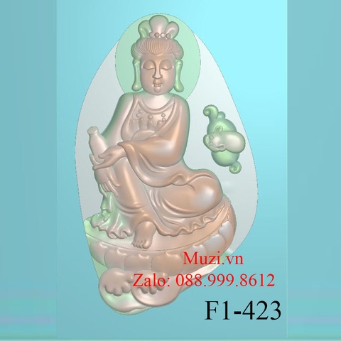 MẪU CNC PHẬT QUAN ÂM (F1-423)