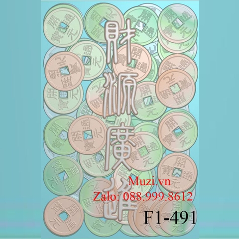 MẪU CNC ĐỒNG XU TÀI LỘC (F1-491)