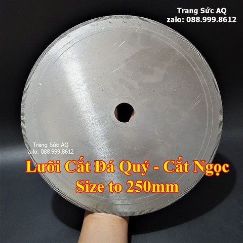 Lưỡi Cắt Đá Quý - Cắt Ngọc Zize 250mm