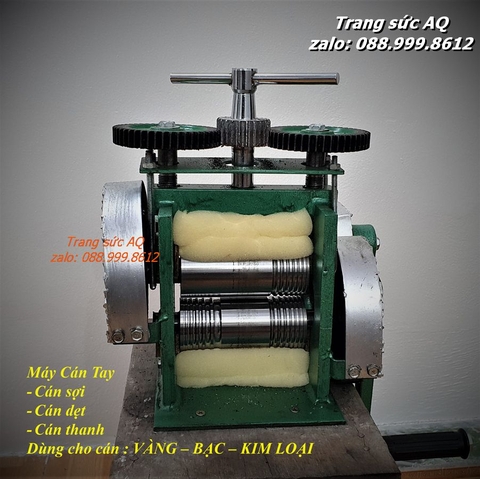Máy cán vàng bạc tay - Dụng cụ kim hoàn