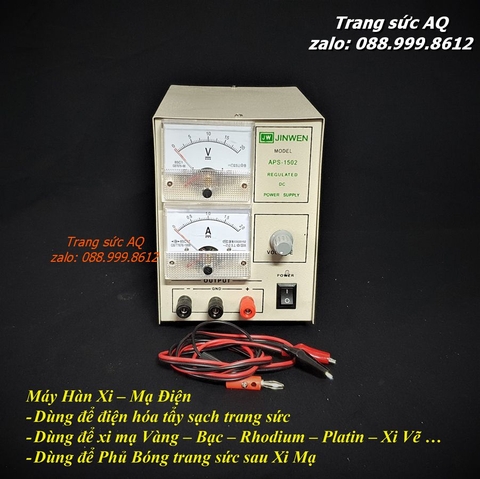 Máy Cấp Nguồn Xi Mạ Trang Sức - Dụng Cụ Kim Hoàn