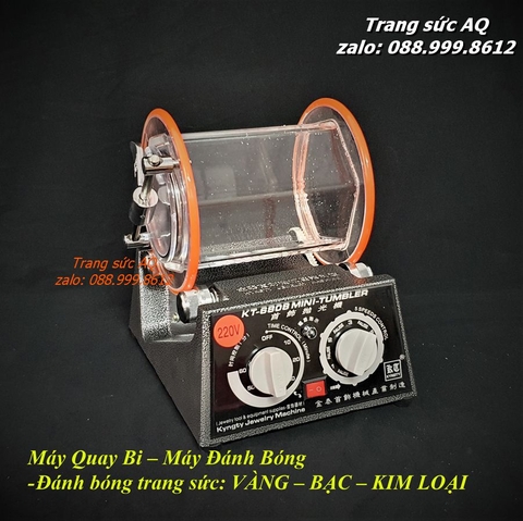 Máy quay bi đánh bóng trang sức - Dụng cụ kim hoàn