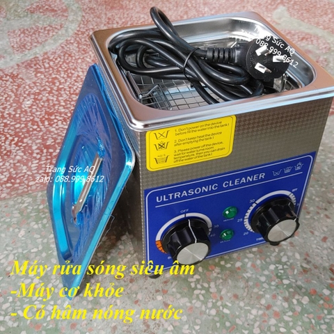 Máy rung siêu âm rửa trang sức, phụ kiện - Dụng cụ kim hoàn