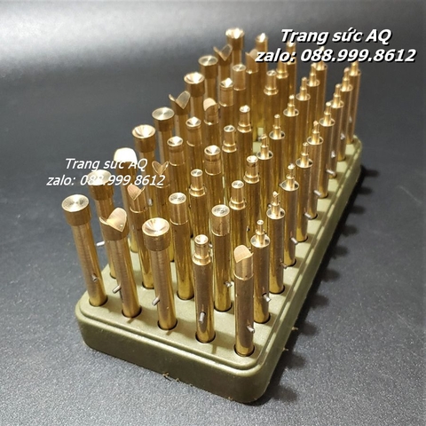 QUE GẮN ĐÁ MÀI FACET BẰNG ĐỒNG