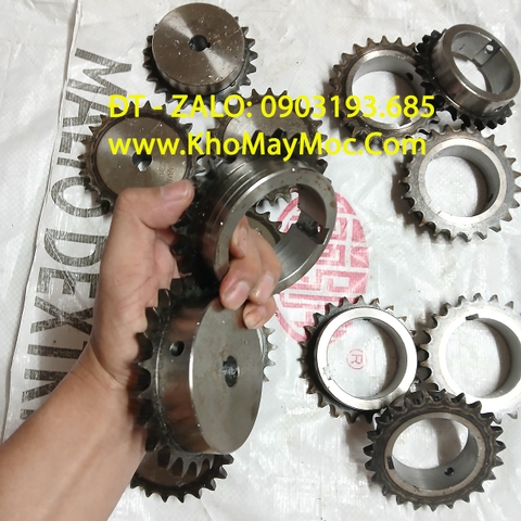 Nhông, Rây, sên xích, Trục vít me