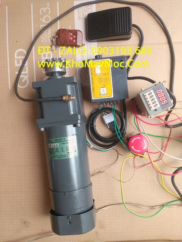 Remost điều khiển Động cơ có hành trình có đếm sản phẩm