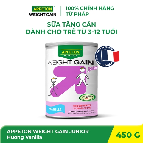 Sữa dinh dưỡng Appeton Weight Junior 450g