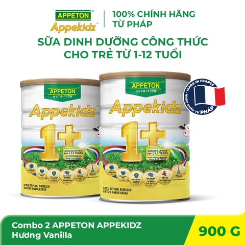 Combo 2 Sản phẩm dinh dưỡng công thức Appeton Appekidz 1+