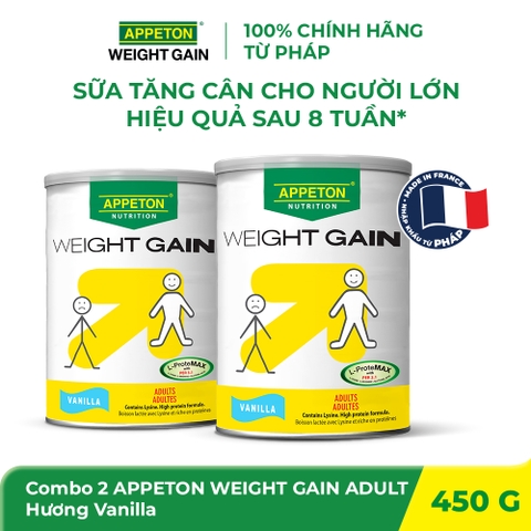 Combo 2 Sữa dinh dưỡng AWG Adult hương Vanila 450g