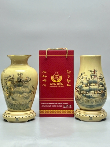 Bình Cắm Hoa H28 cảnh Thuận Buồm Xuôi Gió