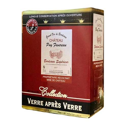 Rượu Vang Bịch Chateau Puy Favereau