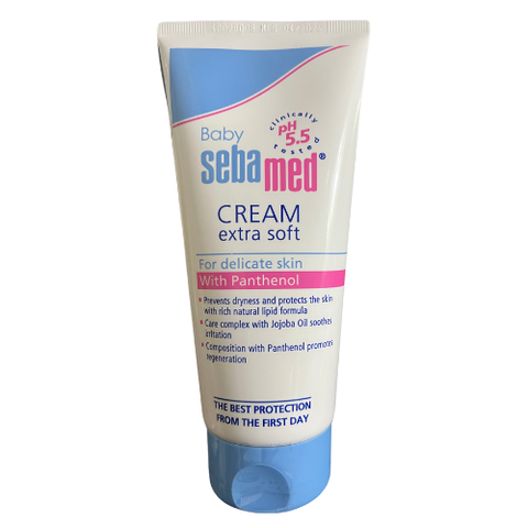 Kem dưỡng thể dịu nhẹ cho bé Baby Sebamed Cream Extra Soft, 200ml