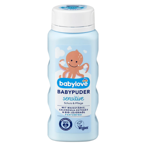 Phấn rôm Babylove Babypuder, 100g