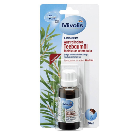 Tinh dầu tràm trà Úc Mivolis Australisches Teebaumol, 30ml