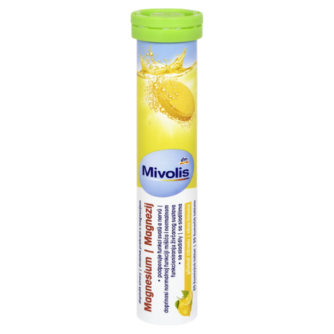 Viên sủi Mivolis Ma-giê vị chanh 20 viên