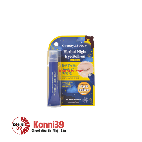 Tinh chất dưỡng mắt Country & Stream 15ml (Có lăn giúp giảm thâm)