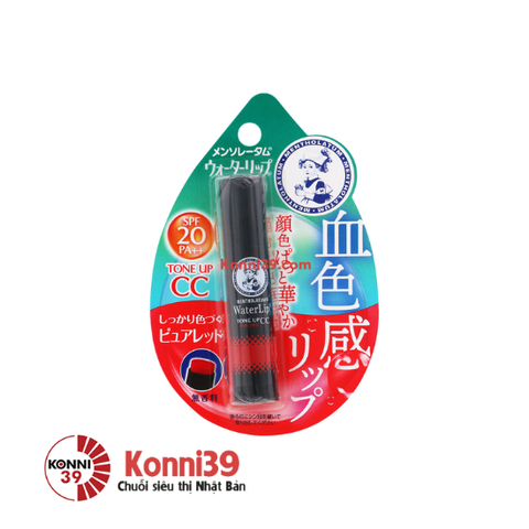 Son dưỡng môi Rohto Mentholatum CC tone up 4.5g (Màu đỏ)