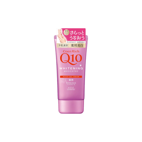 Kem dưỡng tay Q10 Kose 80g - Hồng đậm (Dưỡng trắng hương hoa)