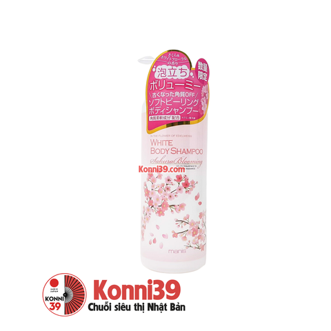 Sữa tắm Manis White Body Shampoo trắng da 450ml (Sakura)