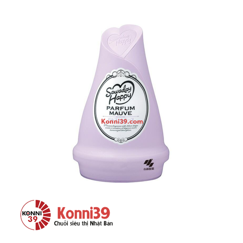 Sáp thơm phòng Kobayashi Sawaday Happy Parfum Mauve 120g (Tím - Hương hoa dịu nhẹ)