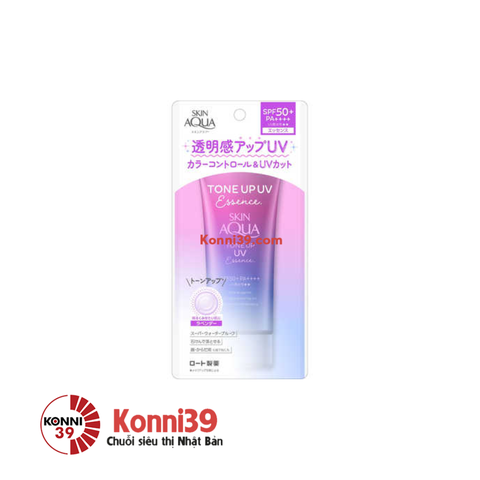 Kem chống nắng Skin Aqua nâng tông da SPF50+ PA++++ 80g (2 loại) - mẫu mới (Da thường)