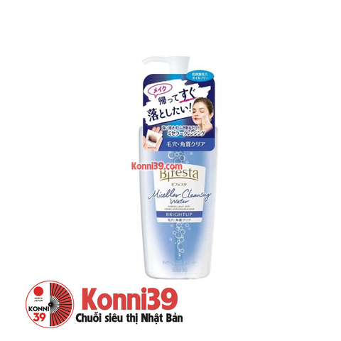 Nước tẩy trang Bifesta Micellar Cleansing Water chai 400ml (Dưỡng trắng)