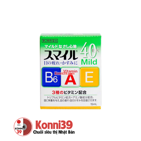Nước nhỏ mắt Smile 15ml (Làm dịu)