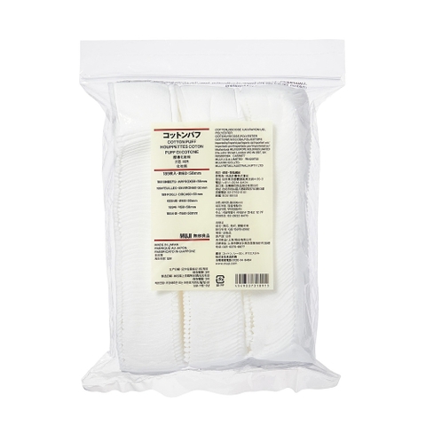 Bông tẩy trang Muji 189 miếng