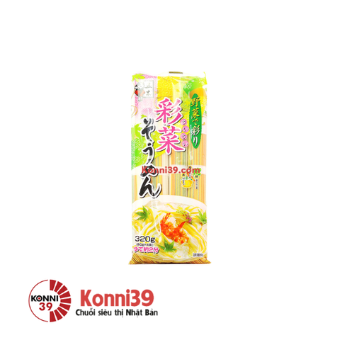 Mì Somen ngũ sắc rau củ Itsuki 320g