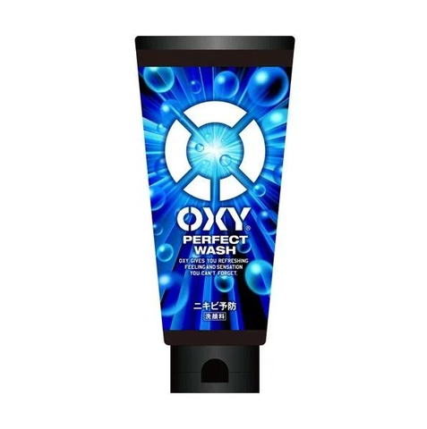 Sữa rửa mặt làm sạch, ngăn ngừa mụn cho nam Oxy Wash (chiết xuất bạc hà)