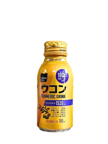 Nước uống tinh chất nghệ Matsukiyo Turmeric 100ml x 6 chai