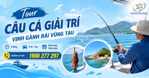 Tour Câu Cá Vũng Tàu 1 Ngày | Trải Nghiệm Thử Làm Ngư Dân Ngoài Khơi