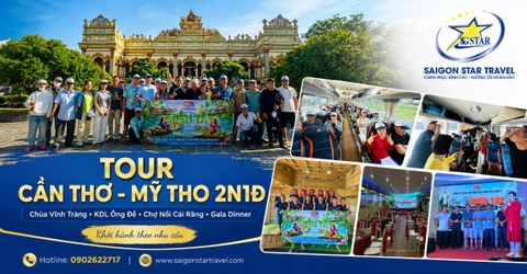 Tour Team Building Cần Thơ Mỹ Tho 2N1Đ Cho Công Ty | Gala Dinner