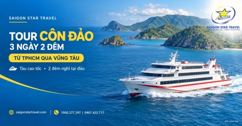 Tour Côn Đảo 3 Ngày 2 Đêm Bằng Tàu Cao Tốc Từ TpHCM Qua Vũng Tàu