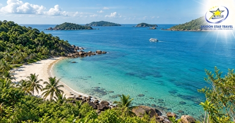 Tour Phú Quốc 4 Ngày 3 Đêm Đón Tại Đảo - Biển Nam Đảo, Grand World & Nghỉ Dưỡng