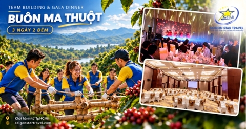 Tour Team Building Buôn Ma Thuột 3 Ngày 2 Đêm Từ TpHCM