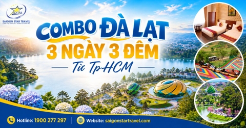 Combo Đà Lạt 3 Ngày 3 Đêm Giá Rẻ | Trọn Gói Vé Xe – Khách Sạn