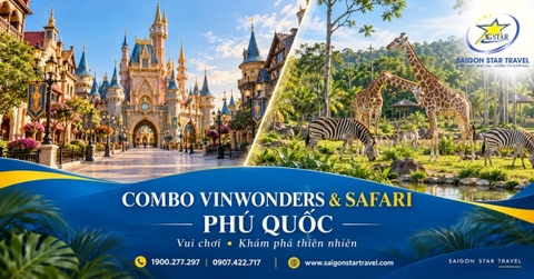 Vé Combo VinWonders Và Vinpearl Safari Phú Quốc