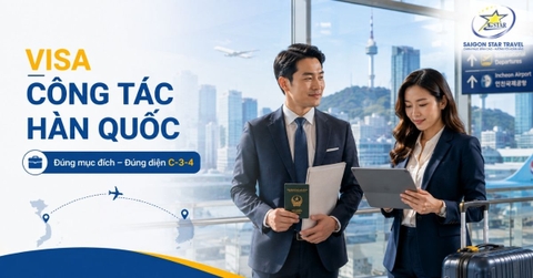 Visa Công Tác Hàn Quốc C-3-4: Hồ Sơ & Thư Mời | Saigon Star