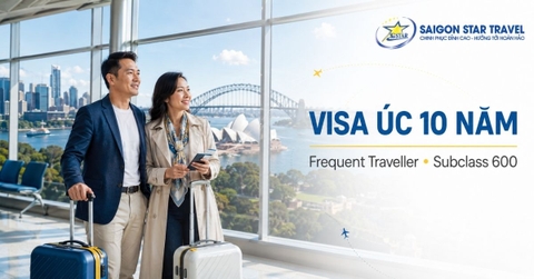 Visa Úc 10 Năm (Subclass 600) - Frequent Traveller Stream