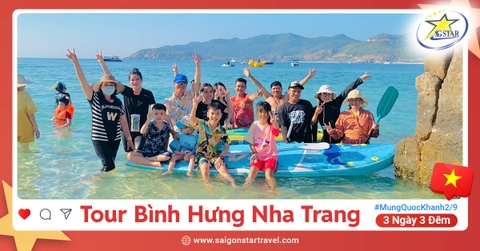 Tour Bình Hưng Nha Trang Lễ 2/9 - 3 Ngày 3 Đêm