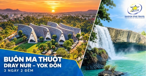 Tour Buôn Ma Thuột - Dray Nur - Yok Đôn 3 Ngày 2 Đêm | Đón Tại Sân Bay Buôn Ma Thuột