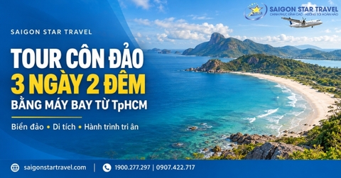 Tour Côn Đảo 3 Ngày 2 Đêm Bằng Máy Bay Từ TpHCM