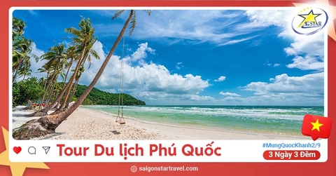 Tour Phú Quốc 3 Ngày 3 Đêm Lễ 2/9 Từ TpHCM | Xe Giường Nằm [2025]