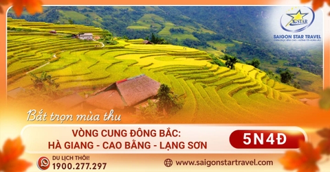 Tour Du Lịch Đông Bắc 5N4Đ: Hà Giang – Cao Bằng – Bắc Kạn