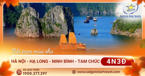 Tour Hà Nội Hạ Long Ninh Bình Tam Chúc 4 Ngày 3 Đêm