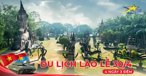Tour Lào 4 Ngày 3 Đêm Lễ 30/4 - Giá Ưu Đãi Cao